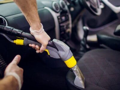 interior car shampoo