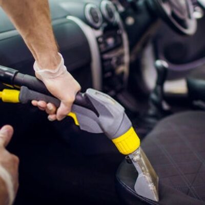 interior car shampoo