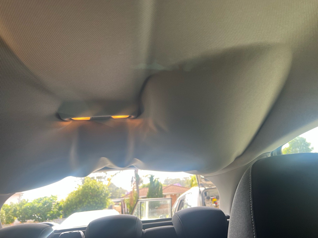 Audi A1 roof lining repair 