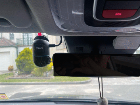 70MAI Dash cam installation