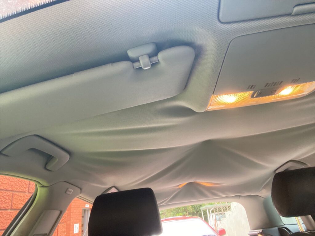 Audi A3 car roof lining