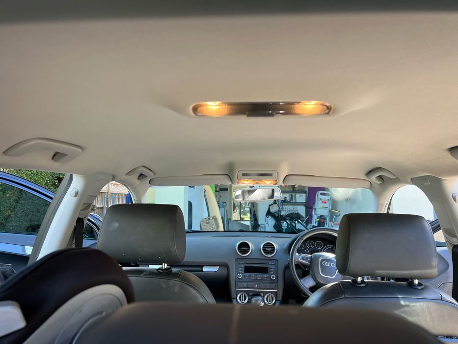 Audi A3 roof lining replacement