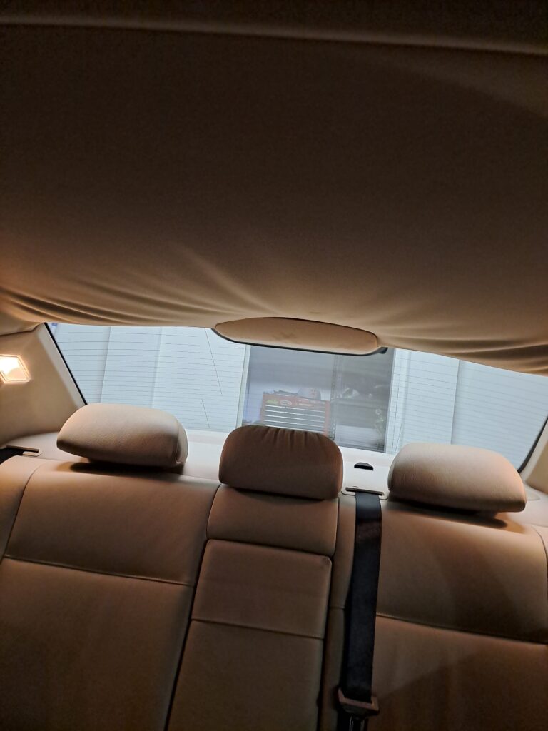 BMW E36 Roof Lining Repair