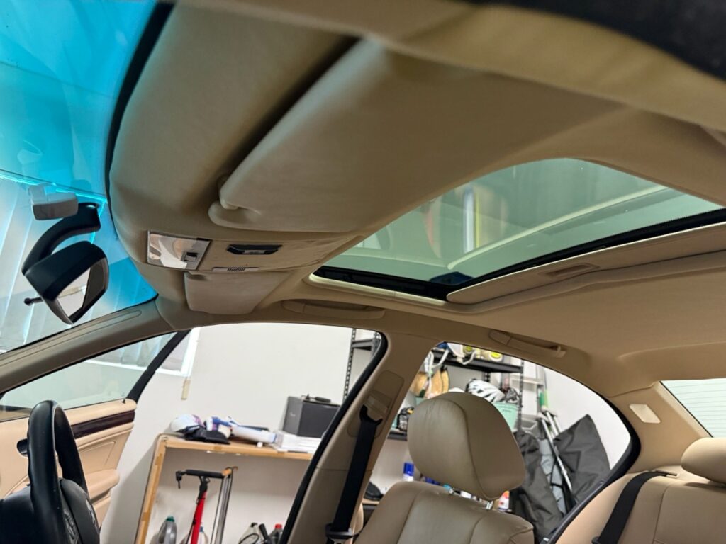 BMW E36 headliner replacement
