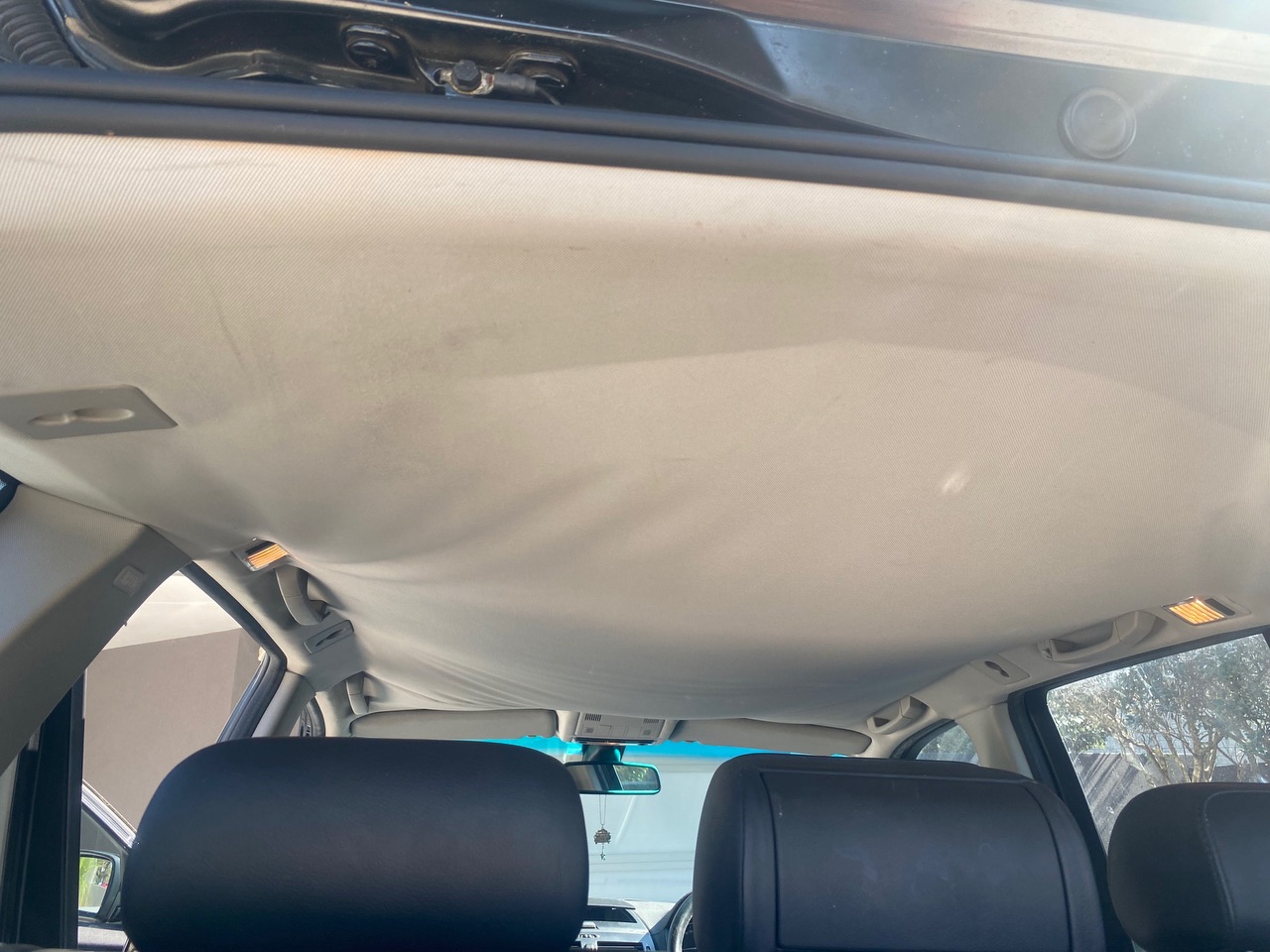BMW X3 roof lining repair