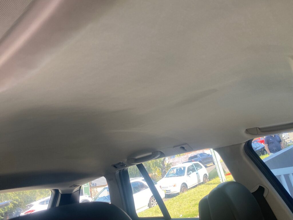 BMW x3 roof lining replacement