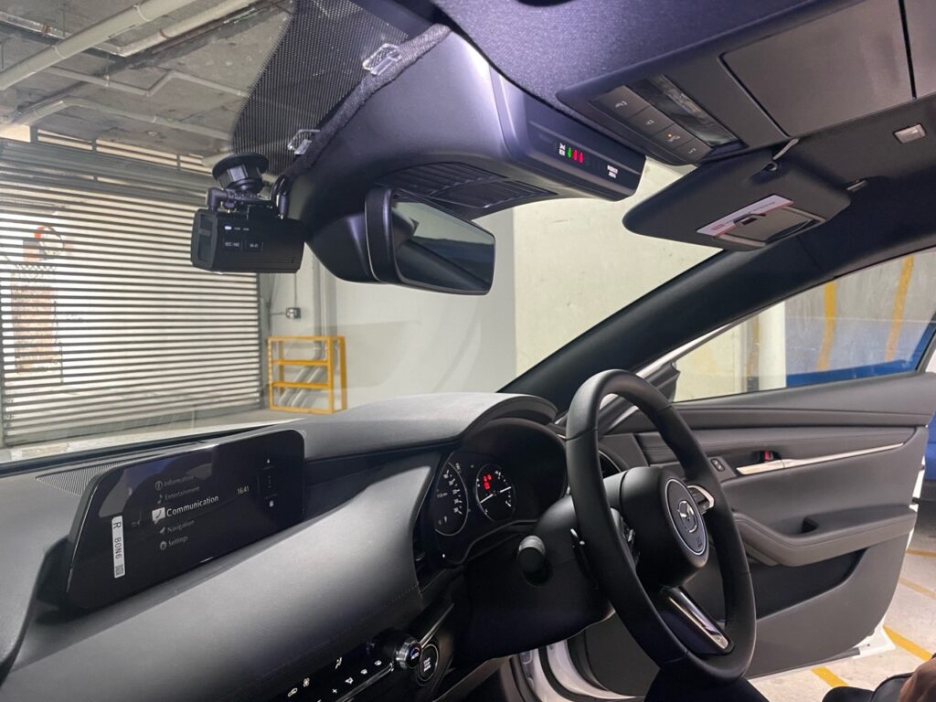 Finevu dashcam installation