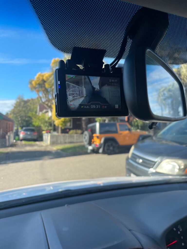 Finevu dash camera installation