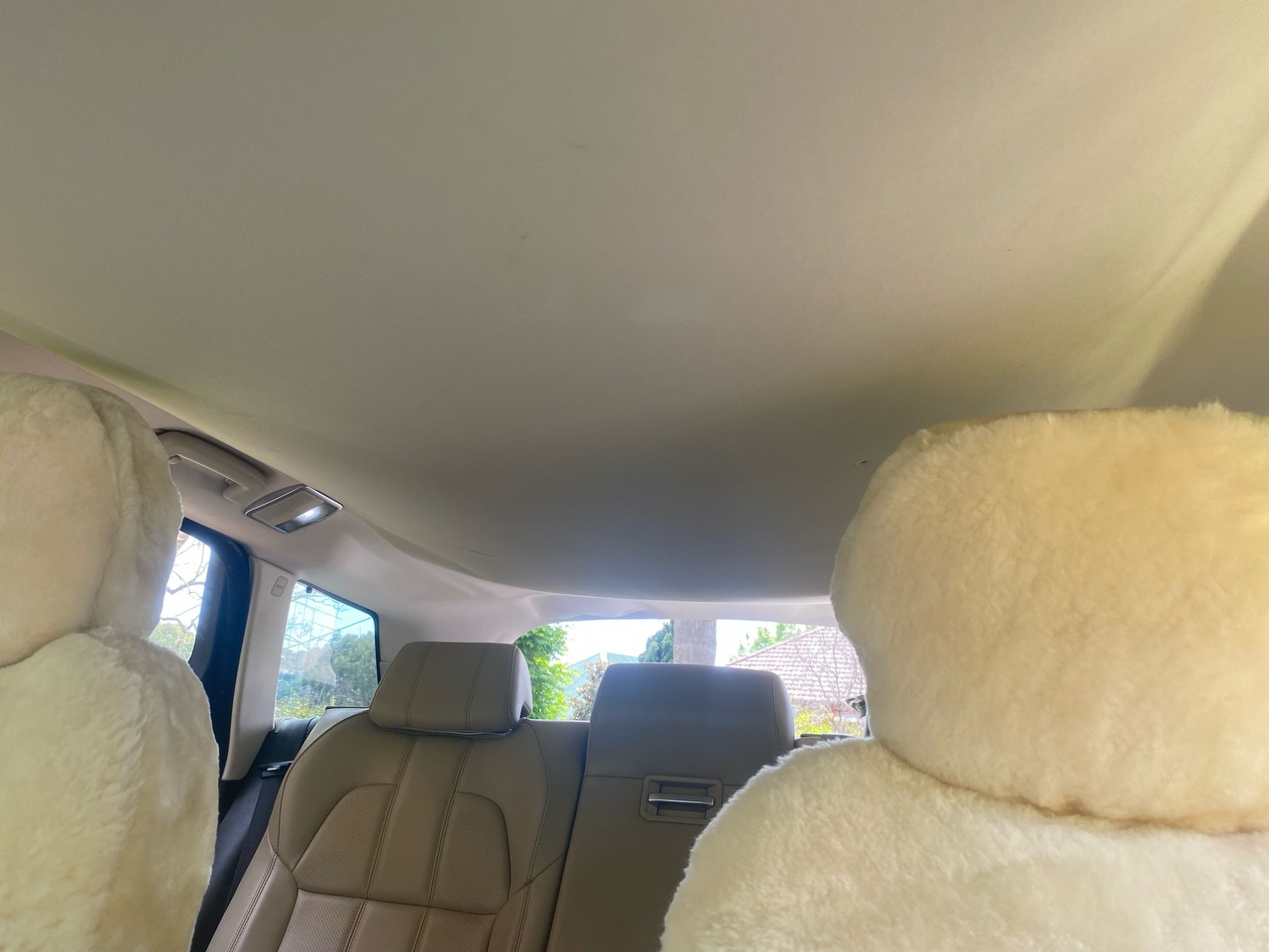 Land Rover Range Rover Sports headliner repair