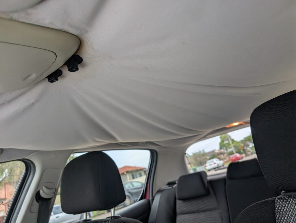 Peugeot 307-2007 Roof lining replacement