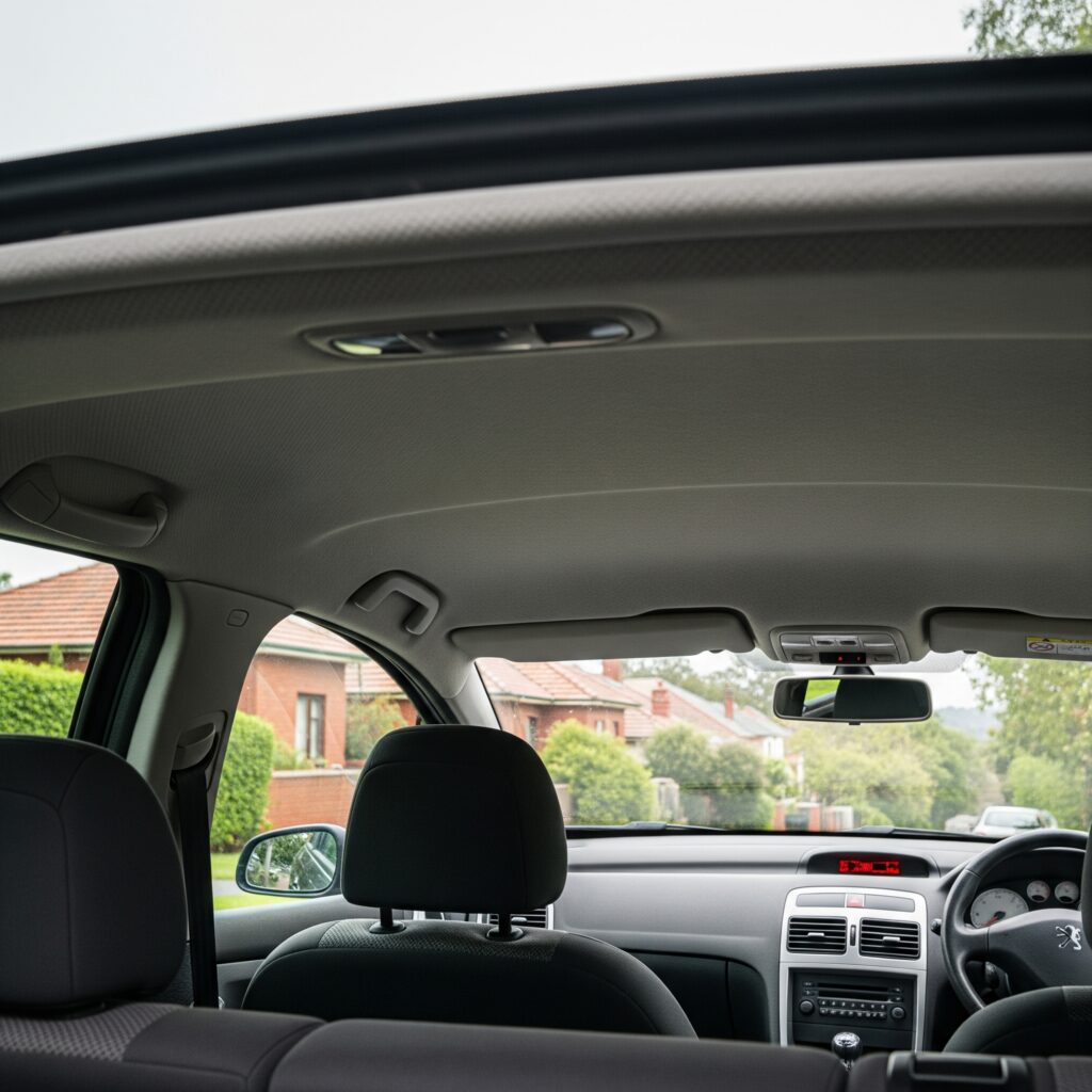 Peugeot hatch headliner replacement