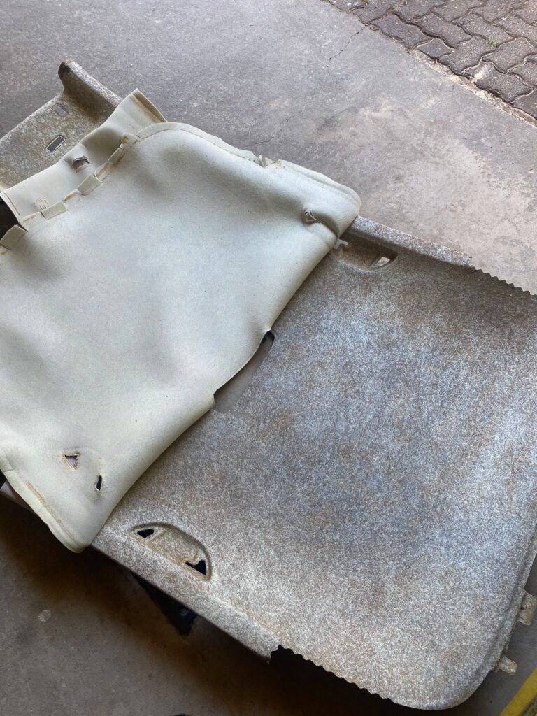 VW headliner replacement