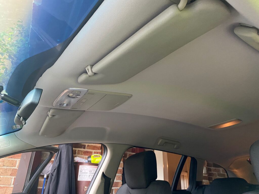 Holden headliner repair