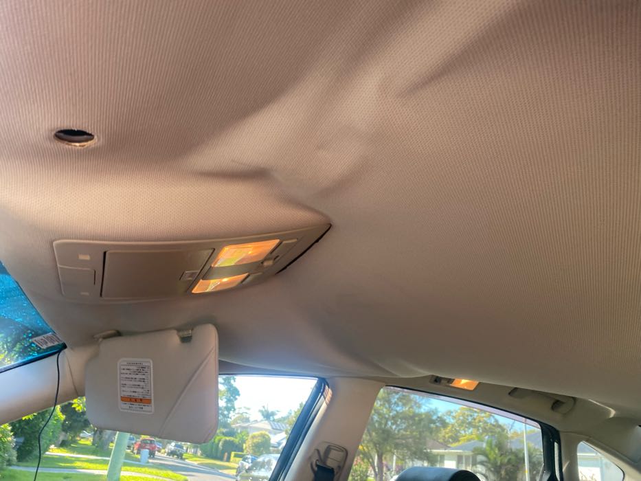 Nissan Fuga Roof Lining Repair