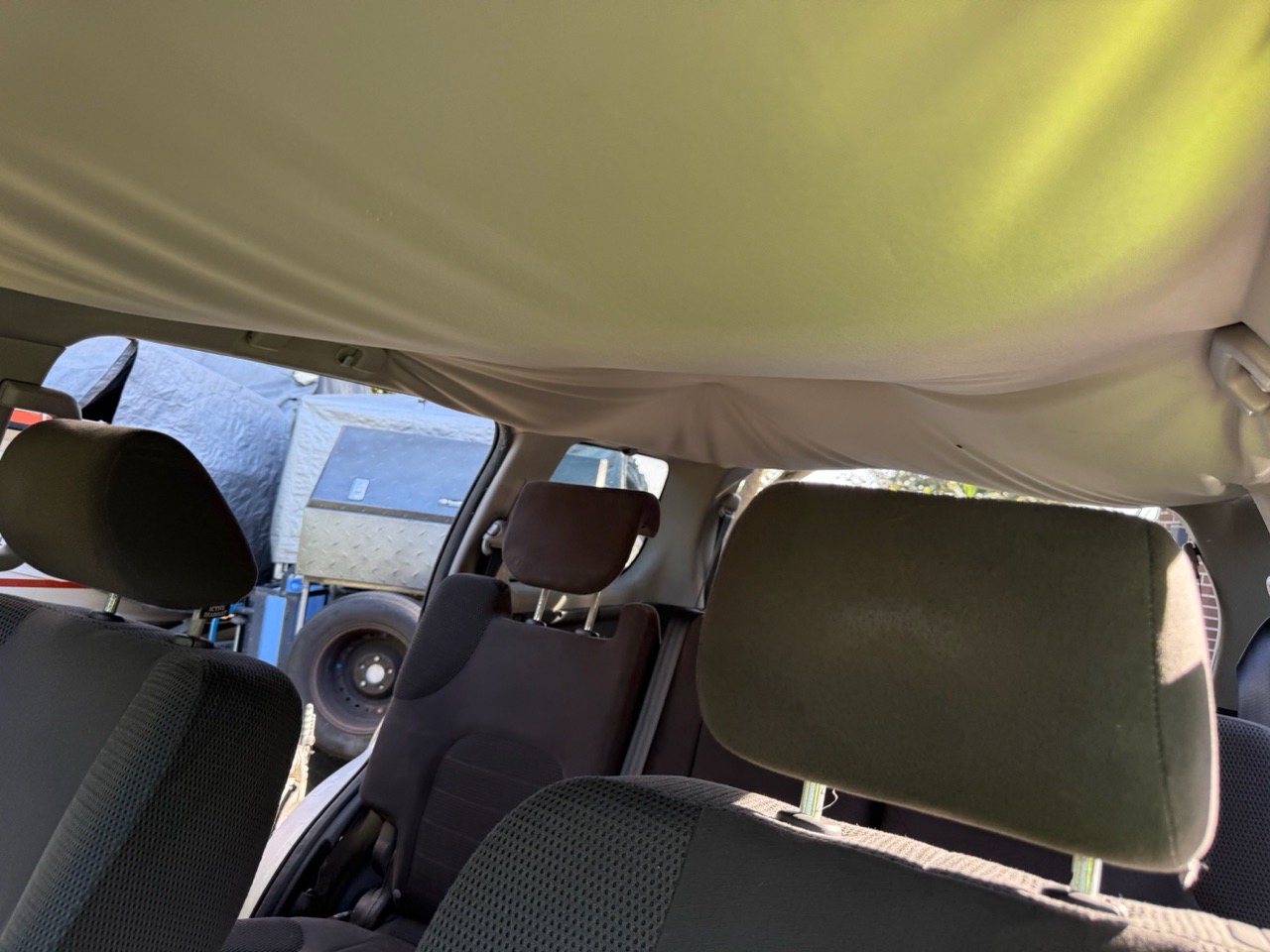 Nissan Pathfinder 2006 Roof Lining Repair