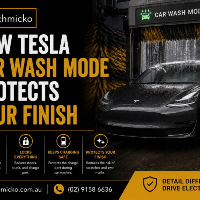 Tesla Car Wash Mode Explained: How It Protects Your Paint and Finish