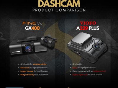 finevu GX400 VS viofo a229