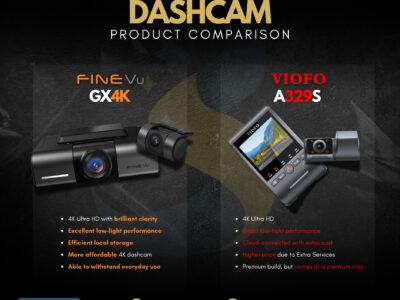 finevu gx4k vs viofo a329