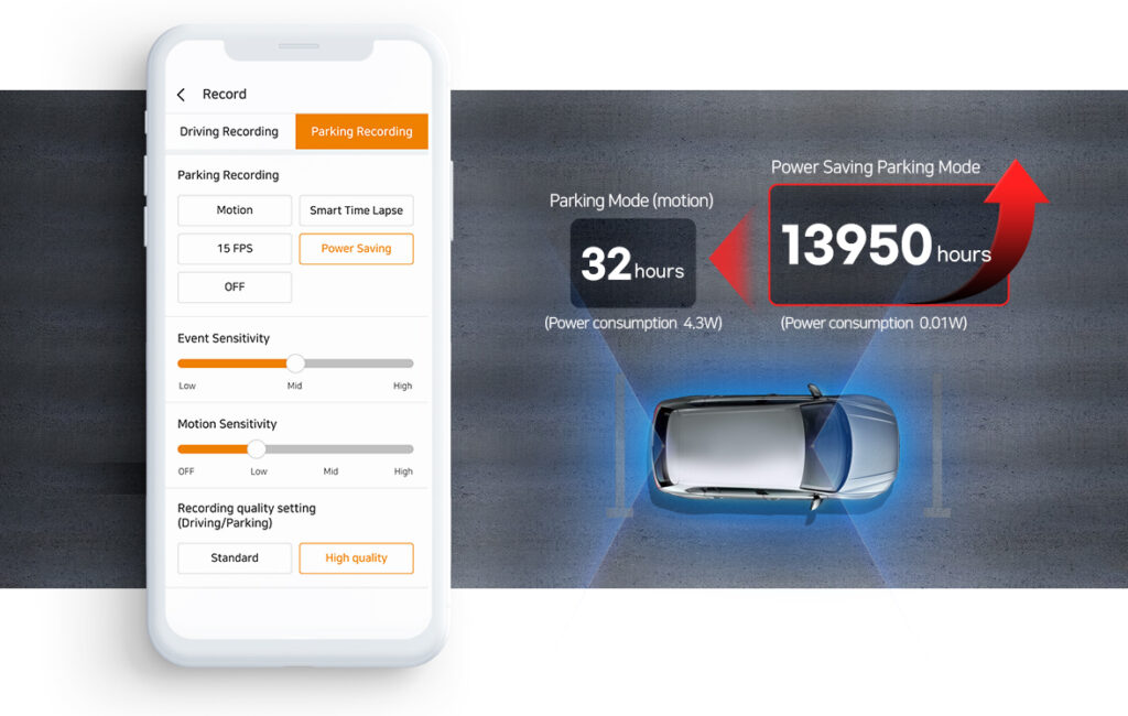 FineVu_parking mode