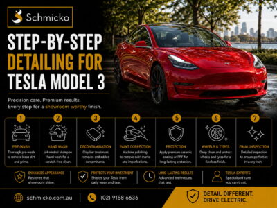 How to Detail a Tesla Model 3: Step-by-Step Guide