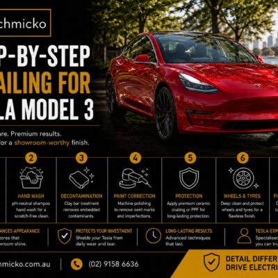 How to Detail a Tesla Model 3: Step-by-Step Guide
