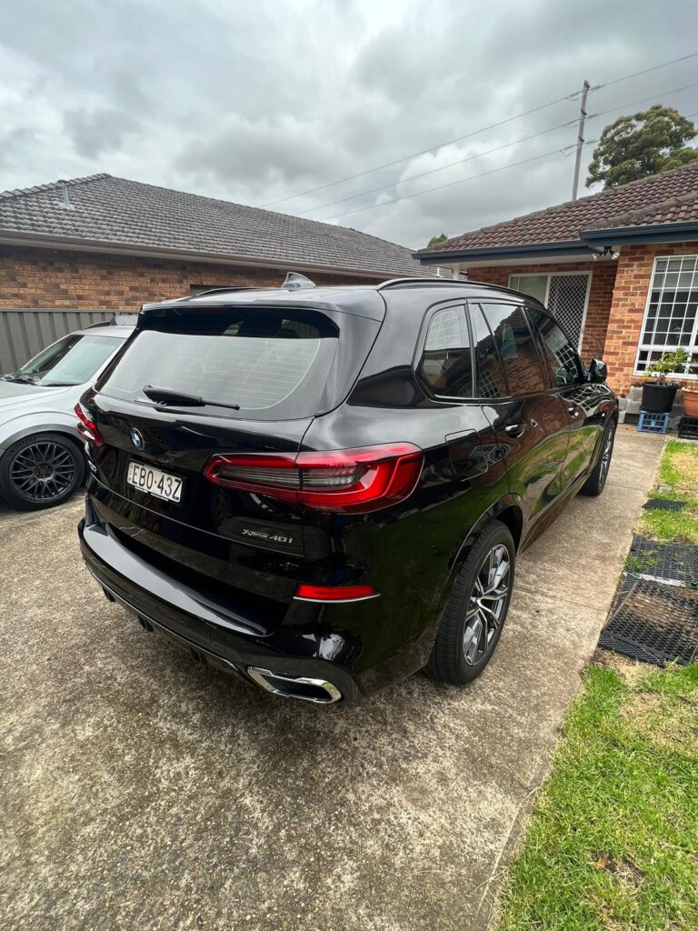 BMW-Car-Detailing exterior paint
