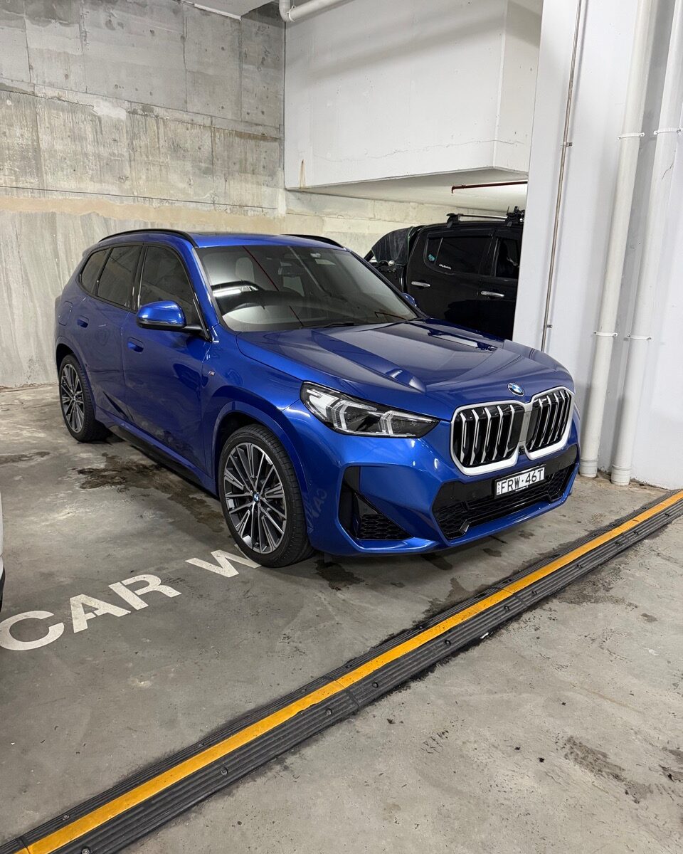 BMW-x1 Ceramic Coating sede view