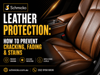 Leather Care: Protecting Your Interior from Cracking, Fading, and Stains