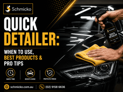 The Quick Detailer Guide: When to Use, Best Products, and Some Professional Tips