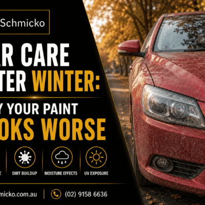 Post-Winter Car Care: Why Your Paint Appears Dull and Damaged