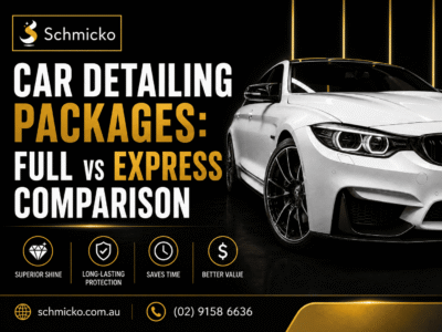Full vs Express Detailing Packages - What Do You Actually Get?