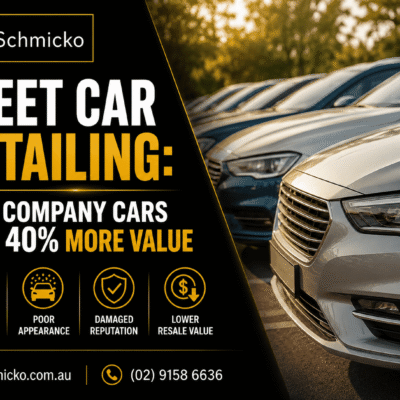 Fleet Car Detailing: Why Company Vehicles Depreciate 40% Faster