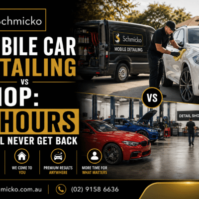 Mobile Detailing vs. In-Shop Detailing: The Eight-Hour Difference You Can’t Ignore